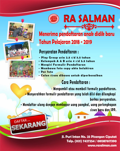 Penerimaan anak didik baru 2018-2019